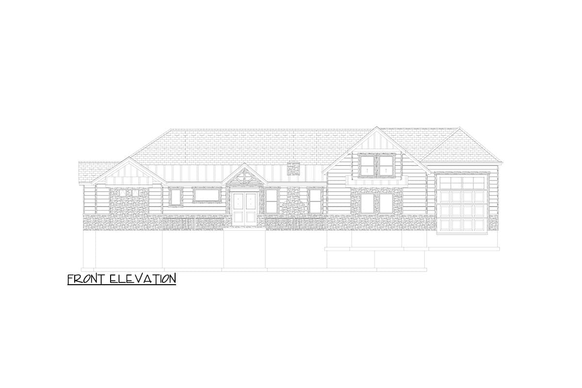 Plan 61757UT: Spacious Farmhouse House Plan Featuring a 3-Car RV Garage - Image #26 - Farmhouse, Traditional