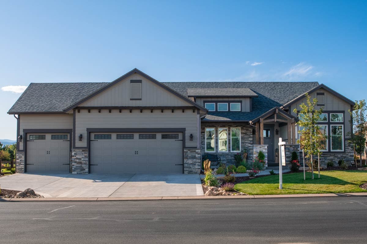 Plan image - 95379RW:Craftsman Mountain House Plan Featuring 2,517 Square Feet and 3-Car Garage