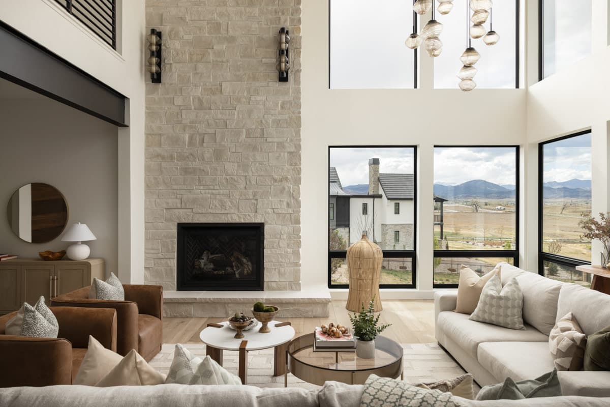 Plan 95381RW: Modern Luxury Four Bedroom House Plan with Four Car Garage - Image #8 - Contemporary, Mountain, New American