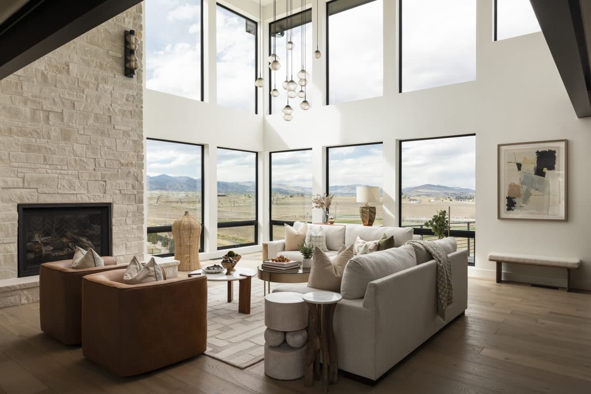 Plan 95381RW: Modern Luxury Four Bedroom House Plan with Four Car Garage - Image #7 - Contemporary, Mountain, New American
