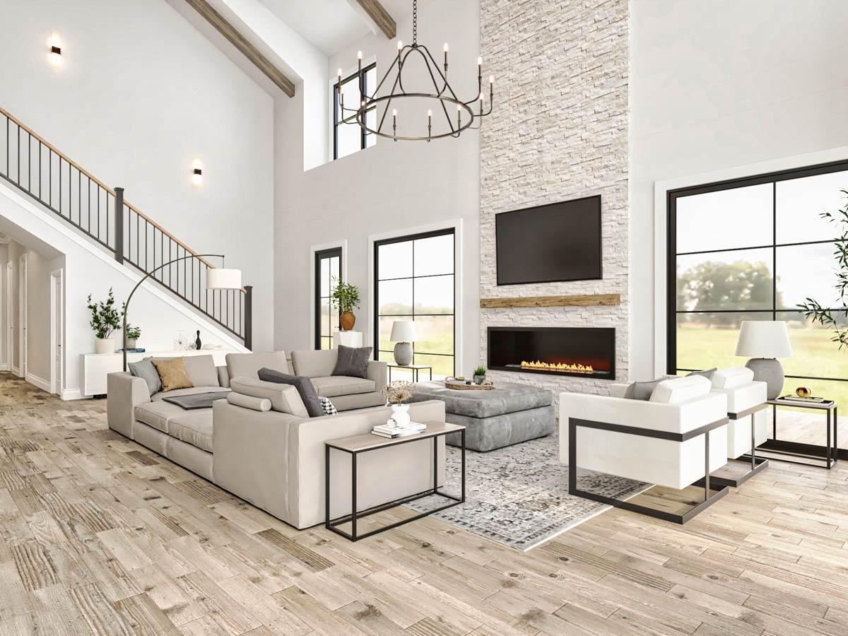 Plan 25959GE: Modern Farmhouse Barndominium House Plan with Wraparound Porch and Workshop - Image #16 - Barndominium, Country, Farmhouse, Modern Farmhouse, New American