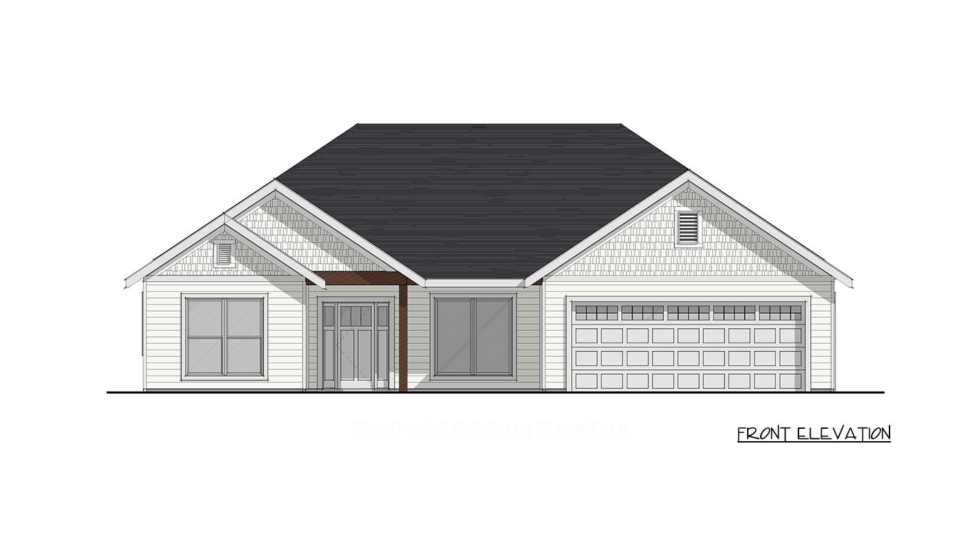 Plan 405170FDC: Traditional Craftsman Ranch House Plan with 3 Bedrooms and 2-Car Garage - Image #5 - Country, Craftsman, Ranch