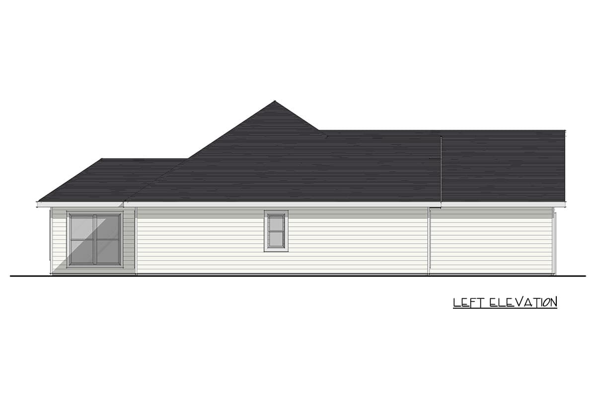 Plan 405171FDC: Modern Farmhouse Barndominium House Plan with 3 Bedrooms and Open Layout - Image #4 - Barndominium, Farmhouse, Modern Farmhouse