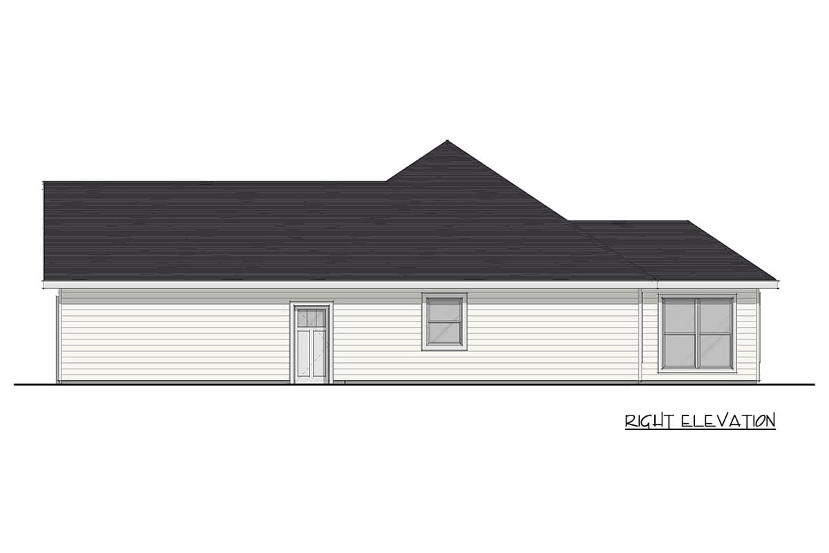 Plan 405171FDC: Modern Farmhouse Barndominium House Plan with 3 Bedrooms and Open Layout - Image #6 - Barndominium, Farmhouse, Modern Farmhouse