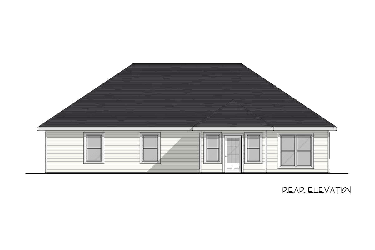 Plan 405171FDC: Modern Farmhouse Barndominium House Plan with 3 Bedrooms and Open Layout - Image #5 - Barndominium, Farmhouse, Modern Farmhouse