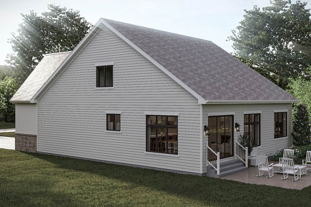 Plan 623649DJ: European Cottage House Plan with 3 Bedrooms and Main Level Suite - Image #7 - Cottage, European, French Country