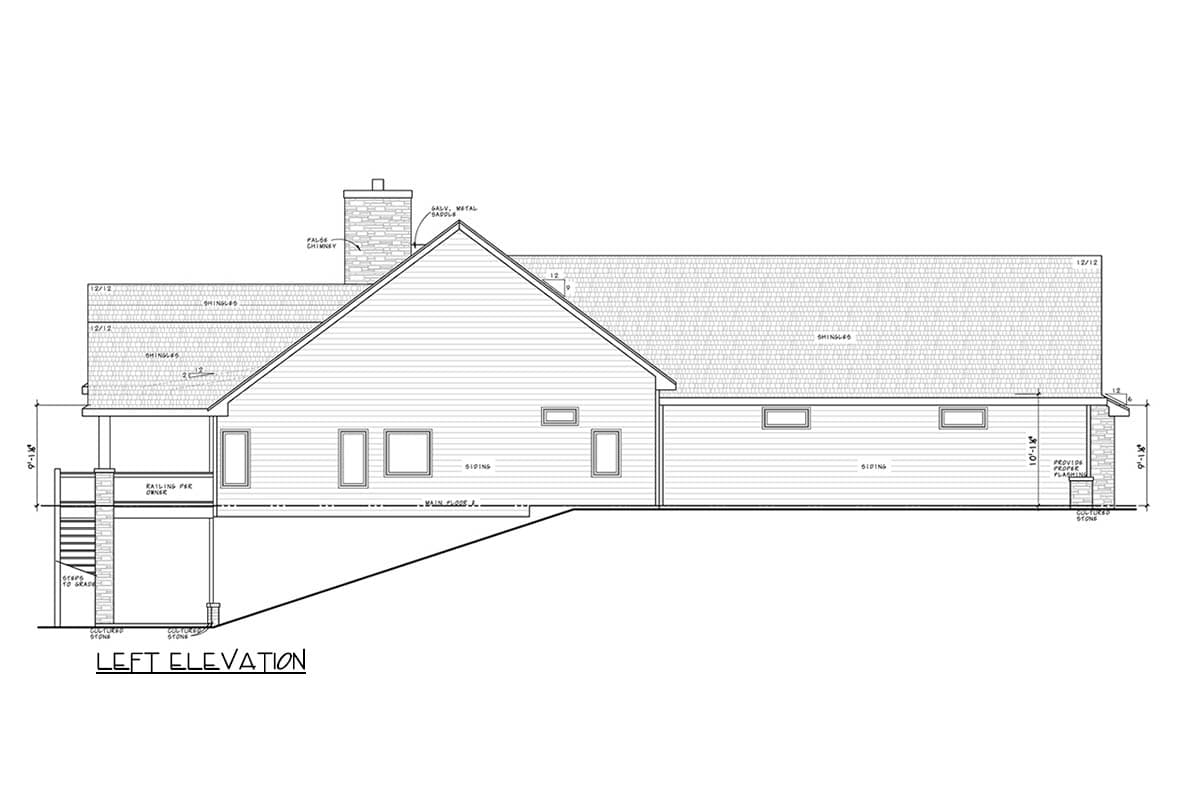 Plan 42758DB: Craftsman Modern Farmhouse House Plan with 5 Bedrooms and 3562 Square Feet - Image #3 - Craftsman, Modern Farmhouse, Mountain