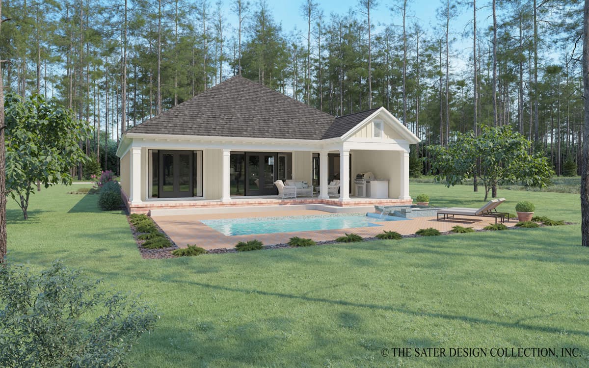 Plan 340164STR: Southern Country House Plan with 3 Bedrooms and Spacious Living Areas - Image #2 - Country, Craftsman, Farmhouse, Southern