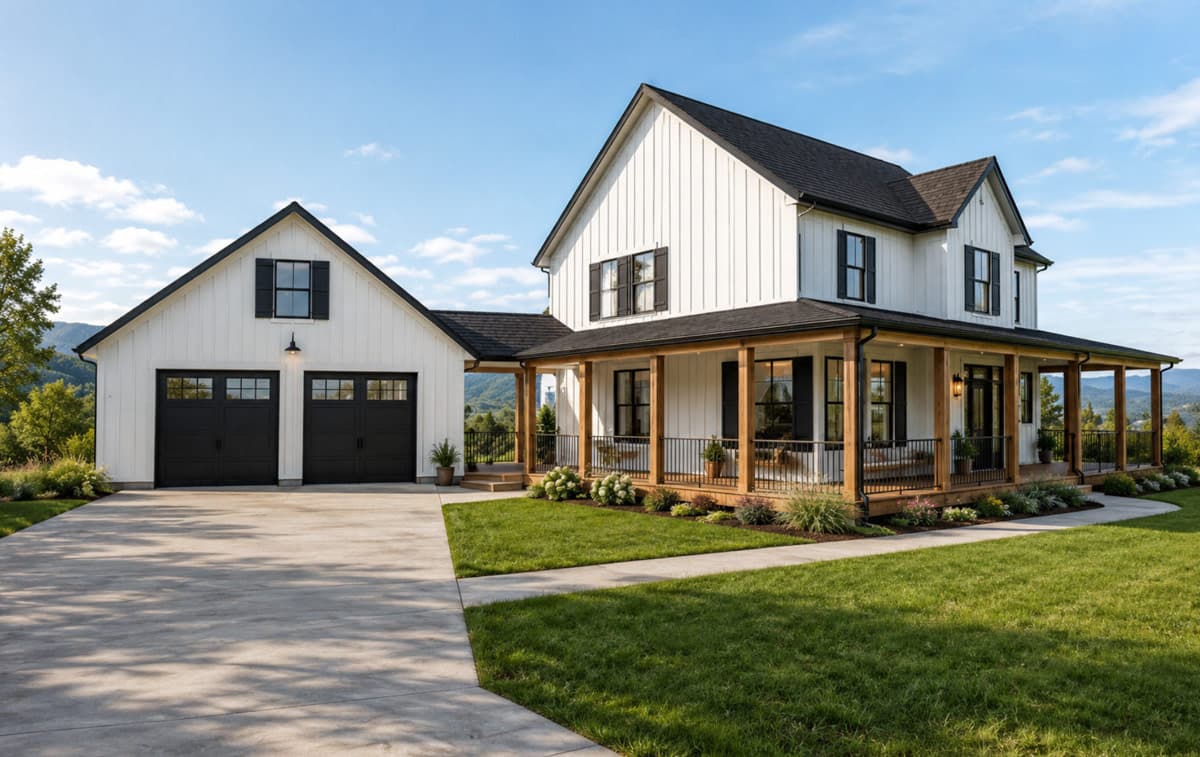 Plan 744530ABR: Farmhouse House Plan with Four Bedrooms and Wraparound Porch - Image #2 - Country, Craftsman, Farmhouse, Southern, Traditional
