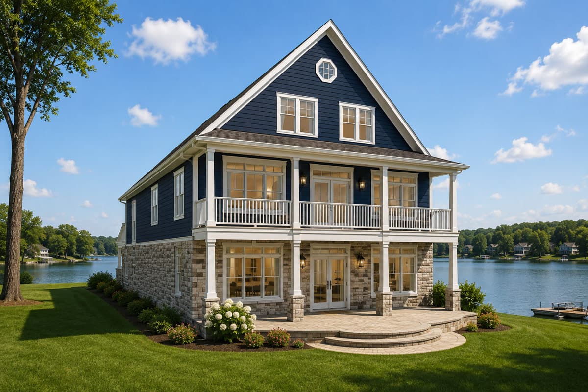 Plan 744531ABR: Craftsman House Plan with Dual Master Suites and Bonus Room - Image #2 - Cottage, Craftsman, Farmhouse, Traditional