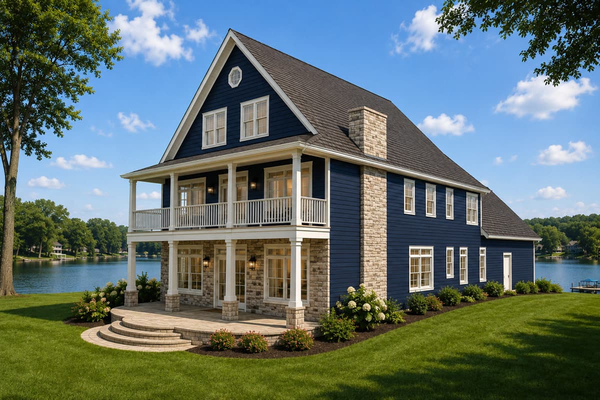 Plan 744531ABR: Craftsman House Plan with Dual Master Suites and Bonus Room - Image #3 - Cottage, Craftsman, Farmhouse, Traditional