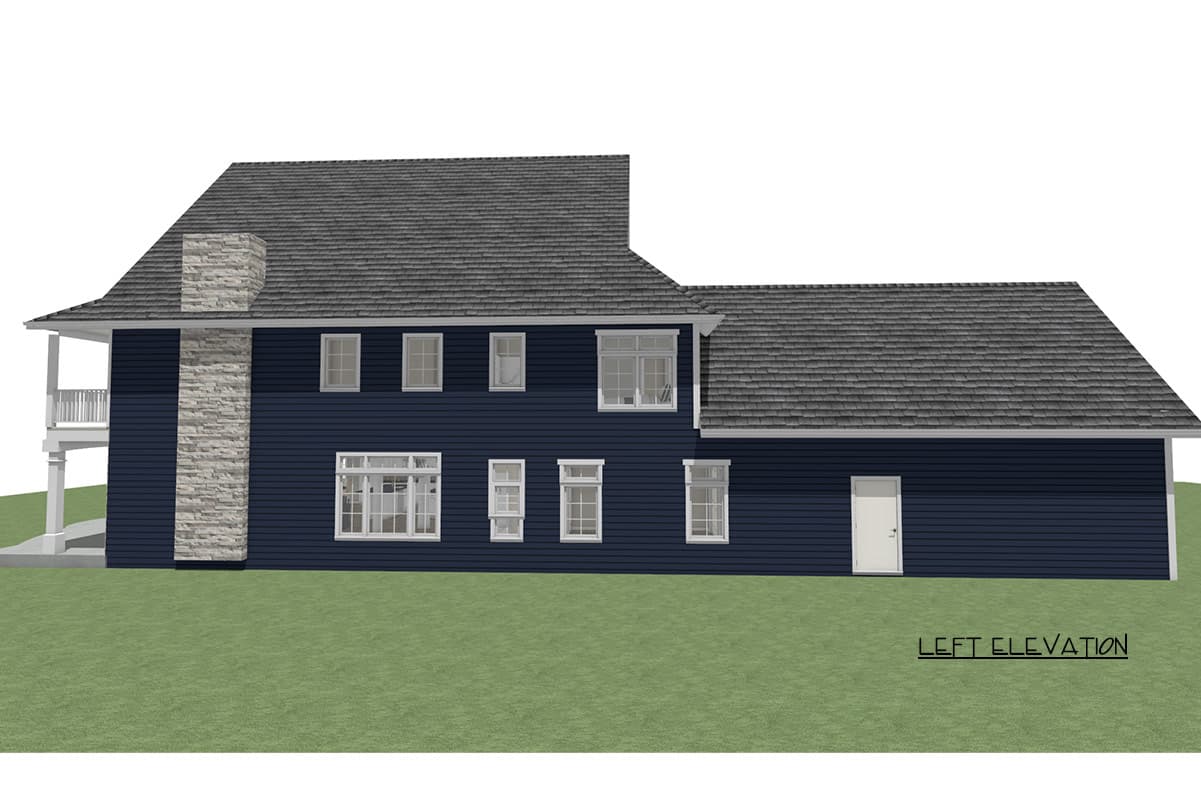 Plan 744531ABR: Craftsman House Plan with Dual Master Suites and Bonus Room - Image #6 - Cottage, Craftsman, Farmhouse, Traditional