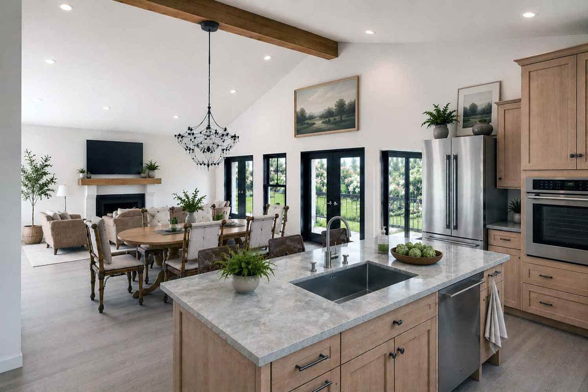 Plan 147070RML: Modern Farmhouse House Plan with 4 Bedrooms and Expansive Porches - Image #8 - Country, Craftsman, Farmhouse, Modern Farmhouse