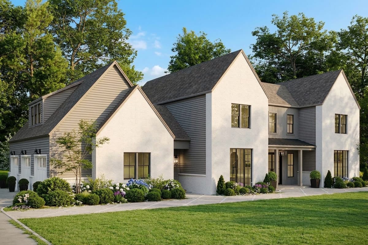 Plan 50246PH: Transitional House Plan with 5 Bedrooms and 3-Car Garage - Image #4 - Contemporary, New American, Scandinavian, Transitional