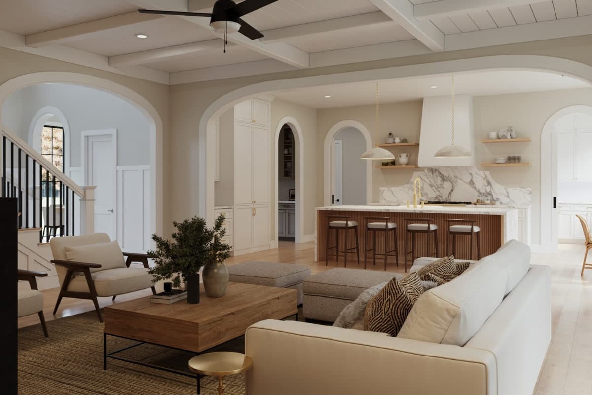 Plan 50246PH: Transitional House Plan with 5 Bedrooms and 3-Car Garage - Image #7 - Contemporary, New American, Scandinavian, Transitional