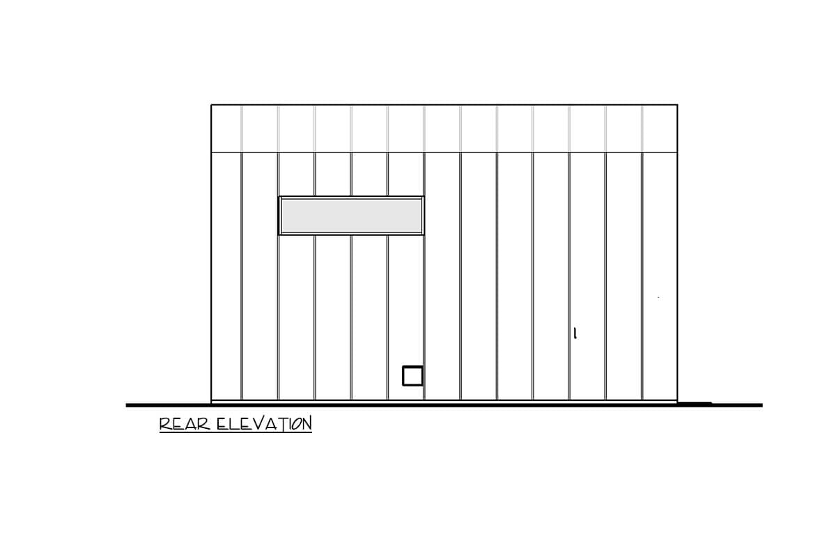 Plan 270130AF: Modern 100 Sq Ft Outdoor Shower and Sauna House Plan with a Sleek Design - Image #8 - Contemporary, Scandinavian