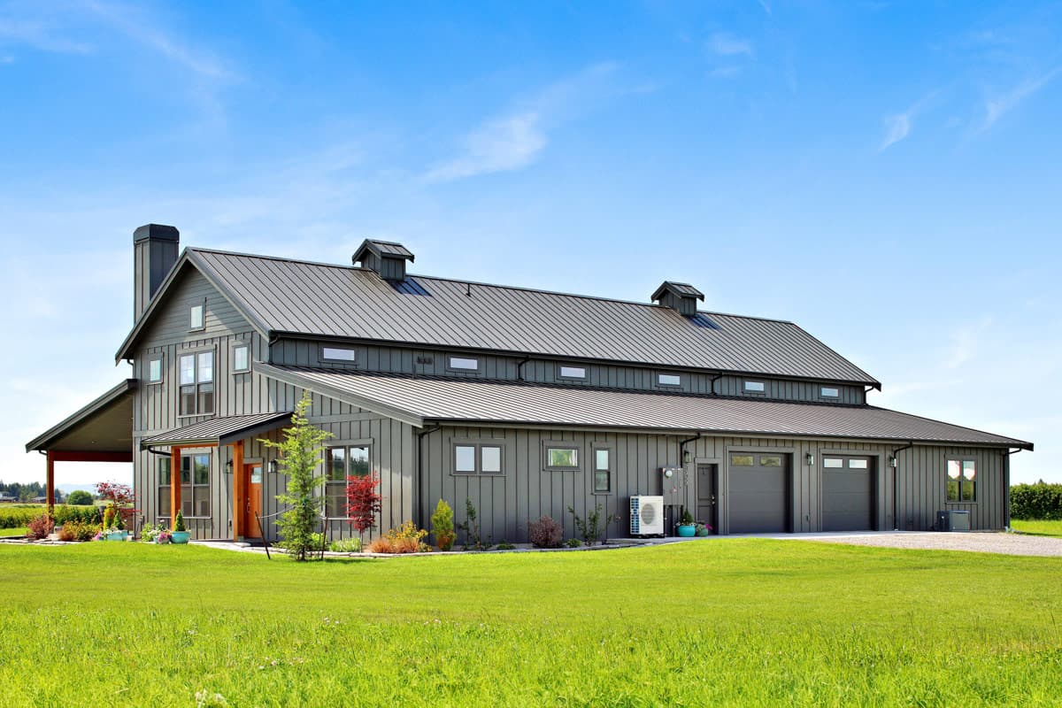 Plan 280268JWD: Barndominium House Plan Featuring a Massive Four-Car RV Garage - Image #4 - Barndominium, Country, Farmhouse