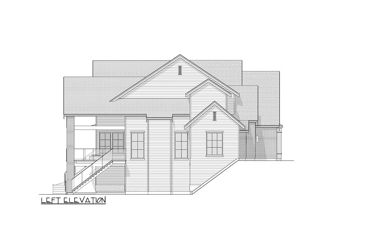 Plan 270131AF: European Inspired French Country House Plan with Four Bedrooms - Image #6 - European, French Country, Transitional