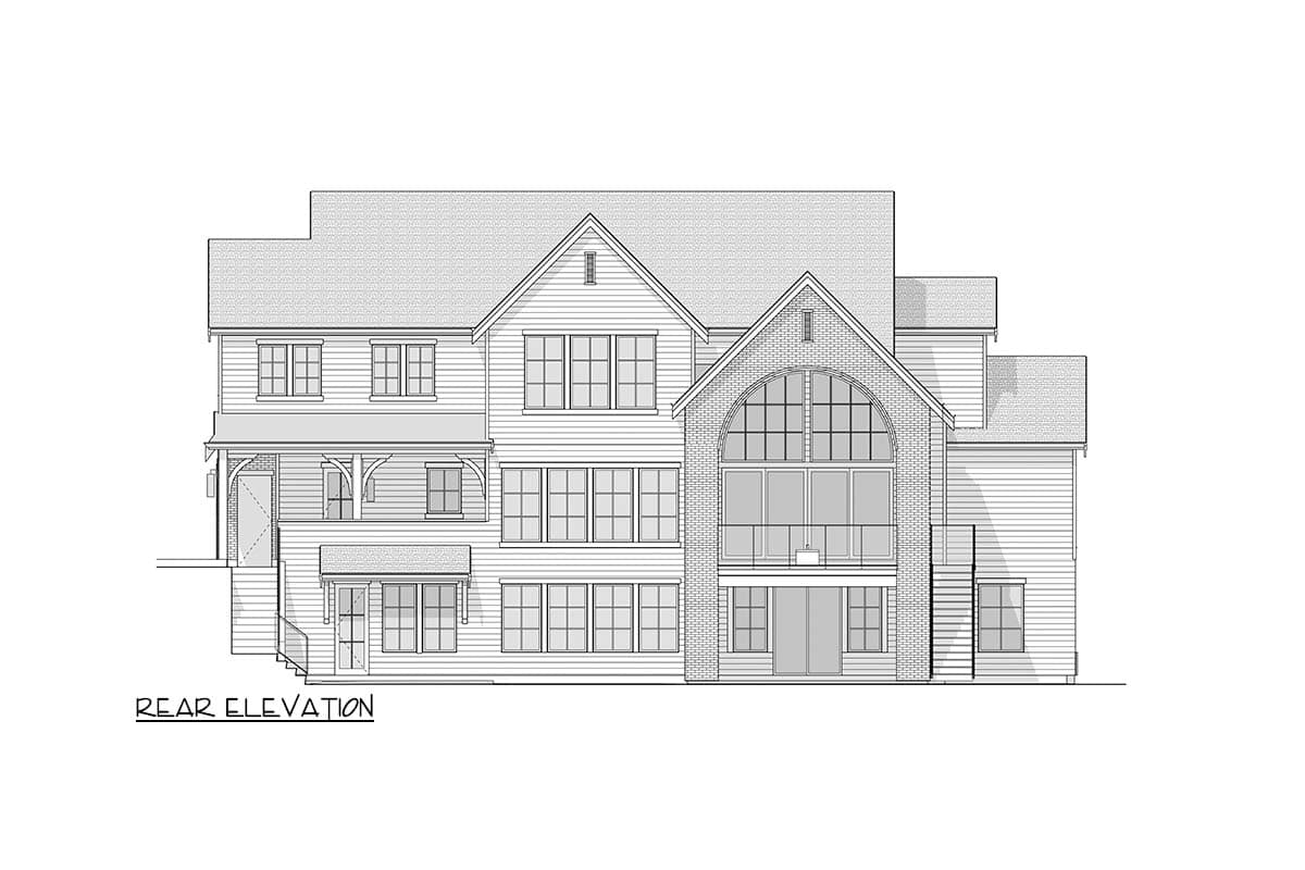 Plan 270131AF: European Inspired French Country House Plan with Four Bedrooms - Image #8 - European, French Country, Transitional
