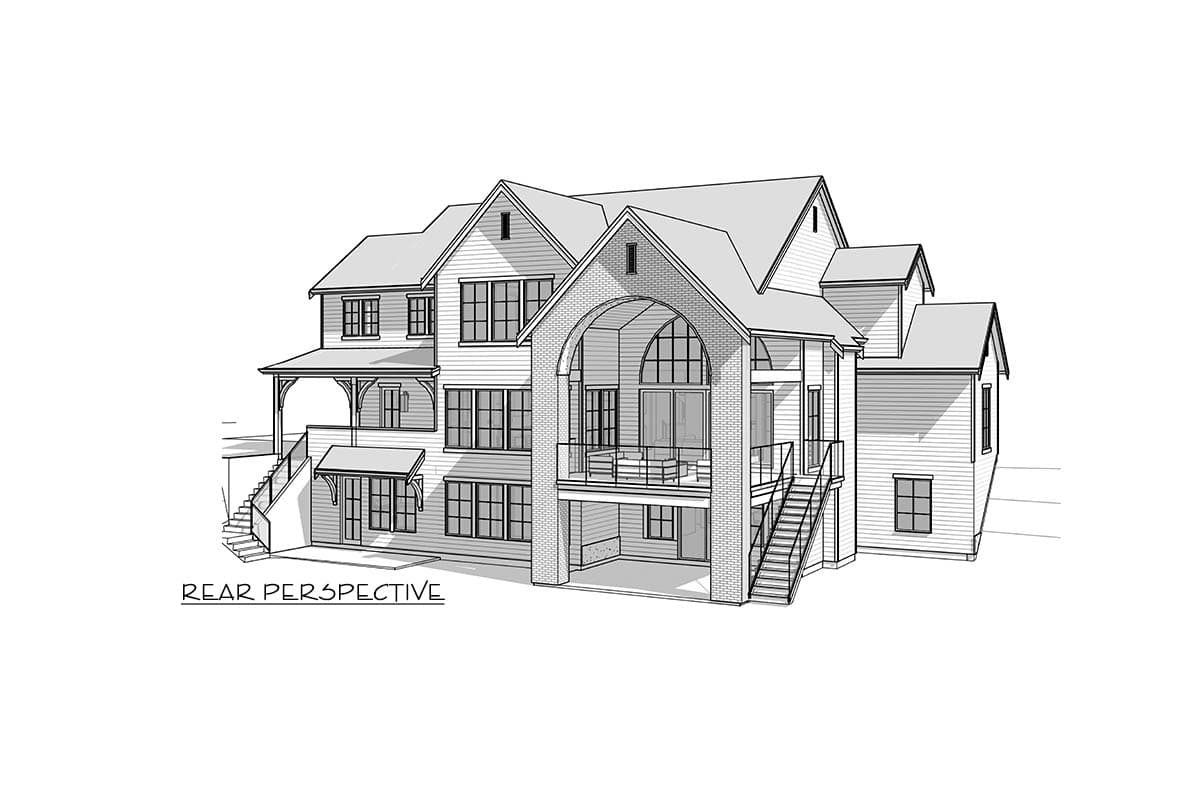 Plan 270131AF: European Inspired French Country House Plan with Four Bedrooms - Image #11 - European, French Country, Transitional