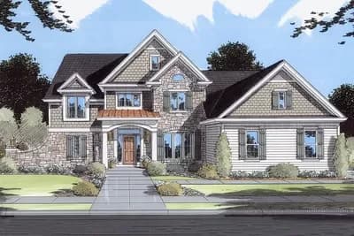 Two Story Foyer and Great Room