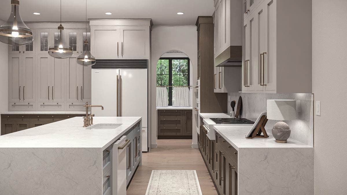 Plan 623650DJ: Modern Transitional House Plan with Three Bedrooms and Expansive Finished Potential - Image #16 - Modern, Transitional