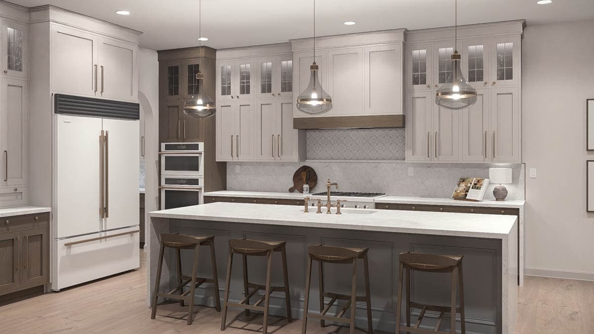 Plan 623650DJ: Modern Transitional House Plan with Three Bedrooms and Expansive Finished Potential - Image #15 - Modern, Transitional