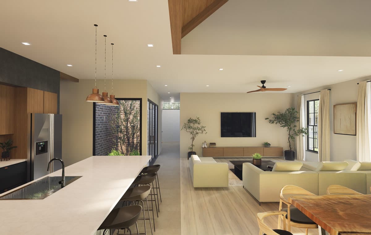 Plan 302017PSK: European Cottage House Plan with Four Bedrooms and Attached Garage - Image #9 - A-Frame, Cottage, European