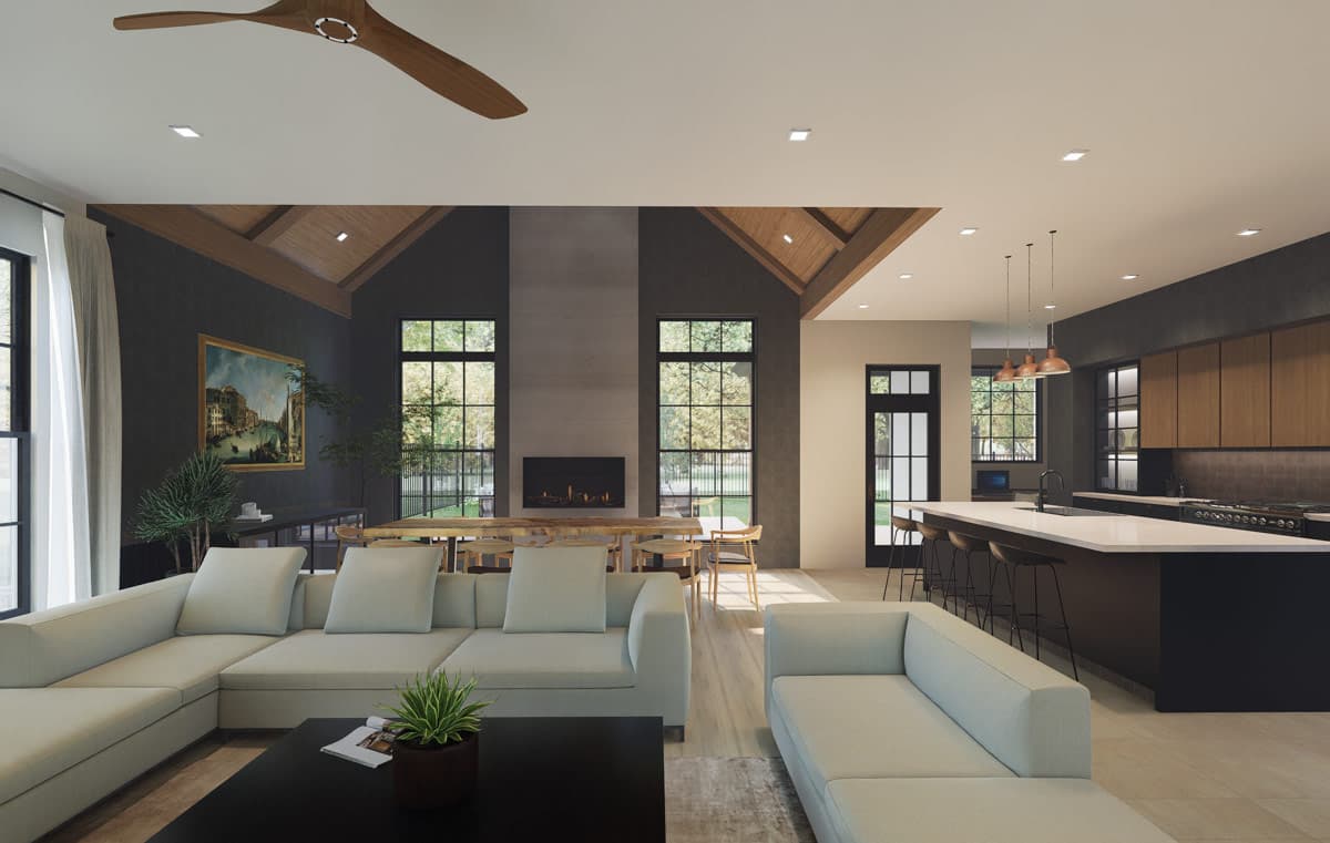 Plan 302017PSK: European Cottage House Plan with Four Bedrooms and Attached Garage - Image #7 - A-Frame, Cottage, European