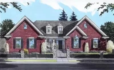 Warm and Inviting One-Story House Plan - 1874 Sq Ft