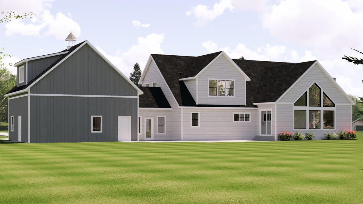 Plan 135430GRA: Modern Farmhouse House Plan with Two Master Suites and Bonus Room - Image #8 - Country, Farmhouse, Modern Farmhouse, New American