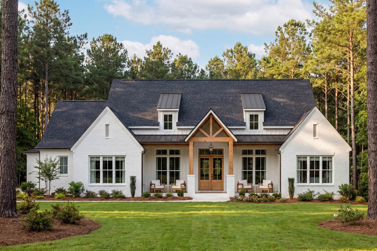 Plan 52047HZ: Modern Farmhouse House Plan Featuring 3 Bedrooms and 2679 Square Feet - Image #3 - Country, Modern Farmhouse, Southern