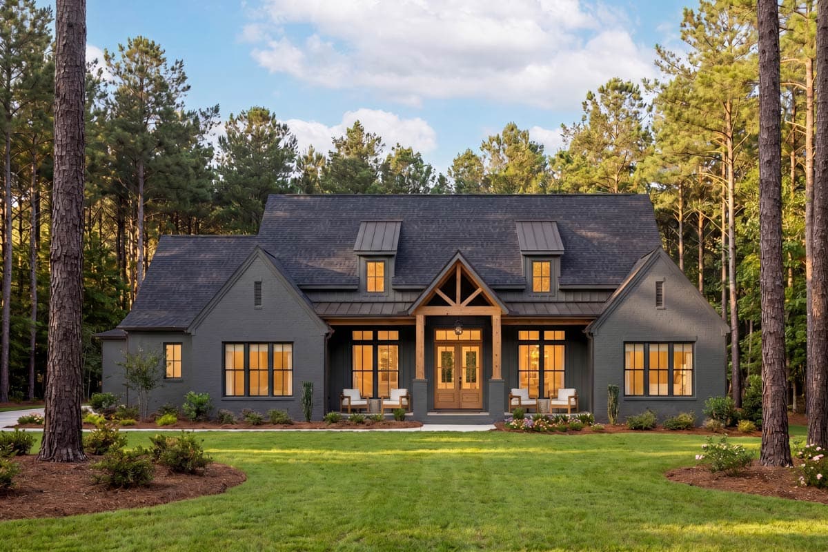 Plan 52047HZ: Modern Farmhouse House Plan Featuring 3 Bedrooms and 2679 Square Feet - Image #5 - Country, Modern Farmhouse, Southern
