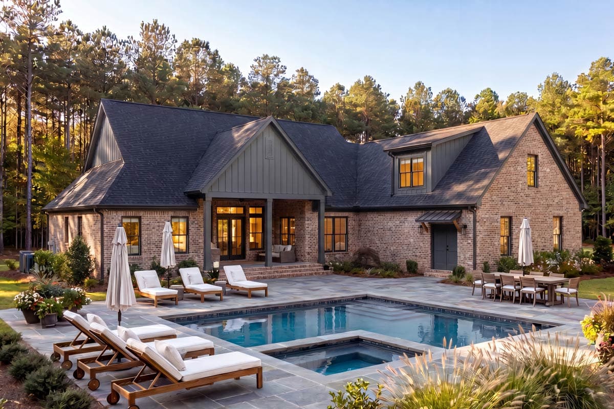 Plan 52047HZ: Modern Farmhouse House Plan Featuring 3 Bedrooms and 2679 Square Feet - Image #8 - Country, Modern Farmhouse, Southern