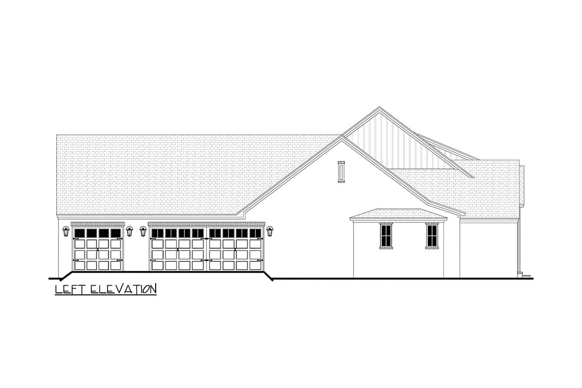 Plan 52047HZ: Modern Farmhouse House Plan Featuring 3 Bedrooms and 2679 Square Feet - Image #11 - Country, Modern Farmhouse, Southern