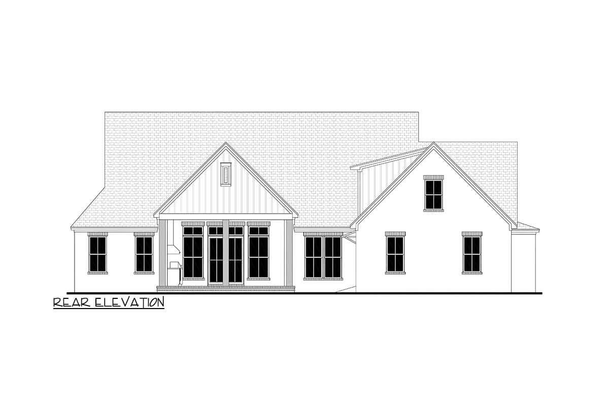 Plan 52047HZ: Modern Farmhouse House Plan Featuring 3 Bedrooms and 2679 Square Feet - Image #13 - Country, Modern Farmhouse, Southern