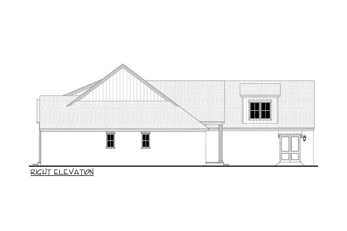 Plan 52047HZ: Modern Farmhouse House Plan Featuring 3 Bedrooms and 2679 Square Feet - Image #12 - Country, Modern Farmhouse, Southern