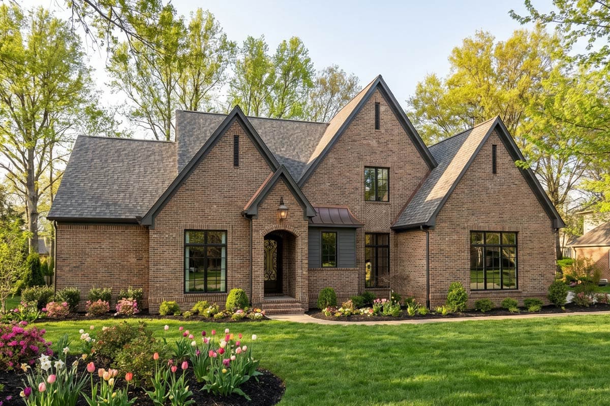 Plan image - 700513SND:European Inspired Country House Plan with 3 Bedrooms and 3-Car Garage