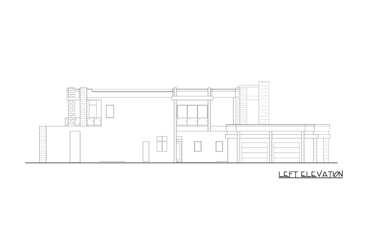 Plan 65760BS: Luxury Coastal Modern House Plan with 6 Bedrooms and Elevator - Image #3 - Coastal, Contemporary, Florida-Style, Modern