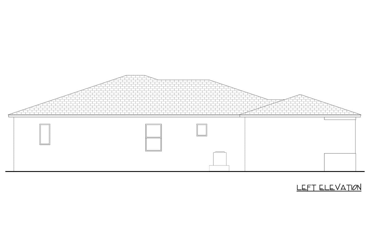 Plan 65766BS: Coastal Contemporary Three Bedroom House Plan with Open Concept Layout - Image #2 - Coastal Contemporary, Contemporary, Florida-Style