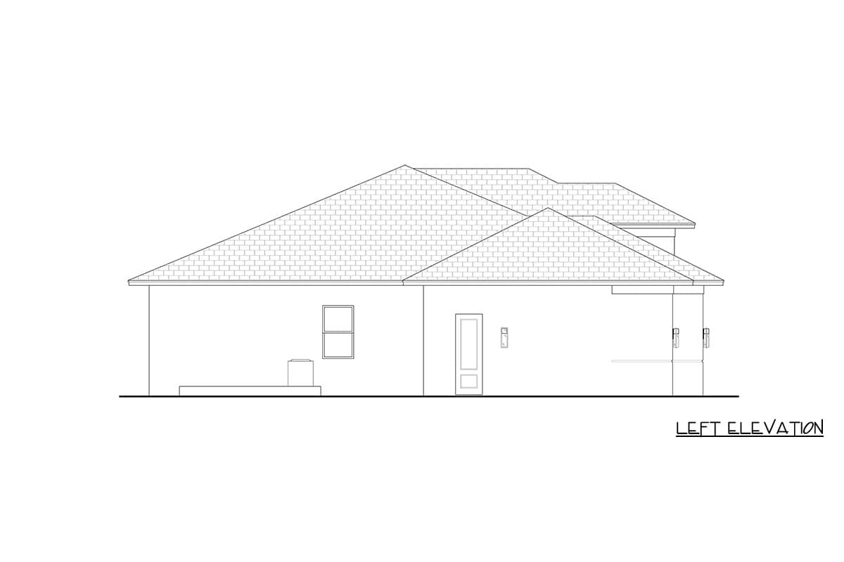 Plan 65768BS: Coastal Florida Style House Plan with Three Bedrooms and Study - Image #2 - Coastal, Contemporary, Florida-Style, Modern