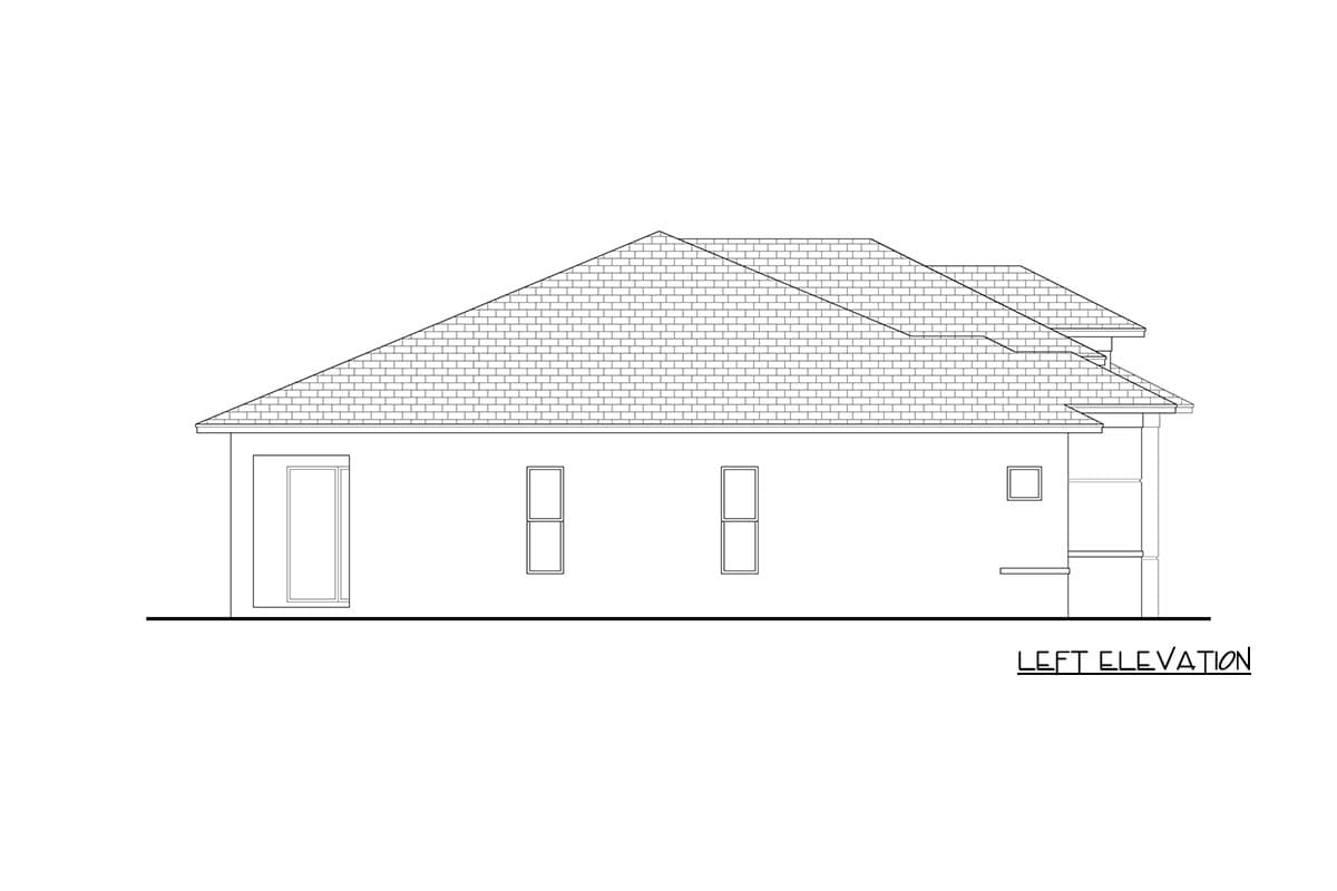 Plan 65769BS: Contemporary Florida-Style House Plan with 3 Bedrooms and Open Layout - Image #3 - Coastal, Contemporary, Florida-Style, Modern