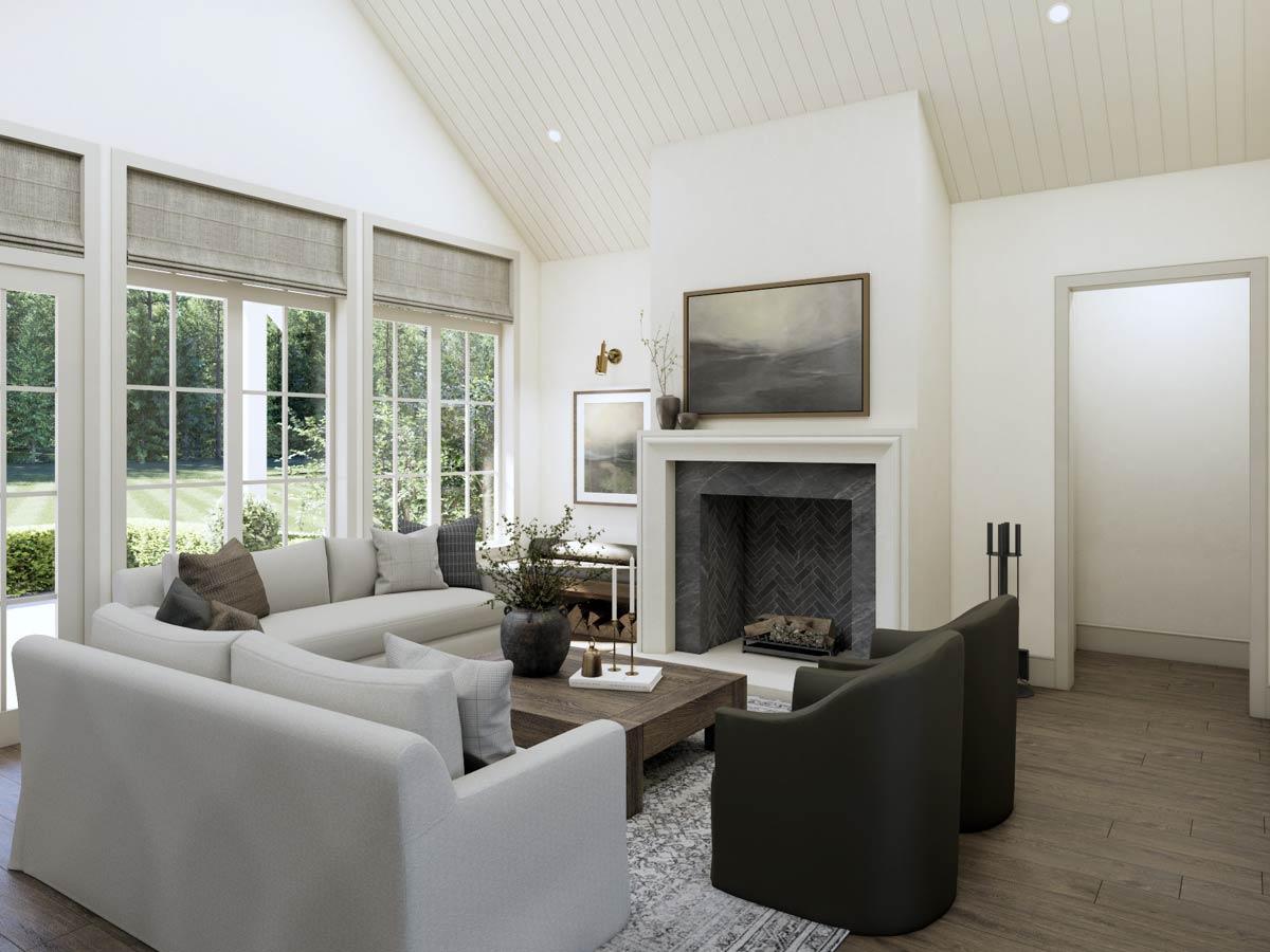 Plan 270132AF: Farmhouse House Plan with 3 Bedrooms and Vaulted Ceilings - Image #9 - Country, Farmhouse, Ranch, Traditional