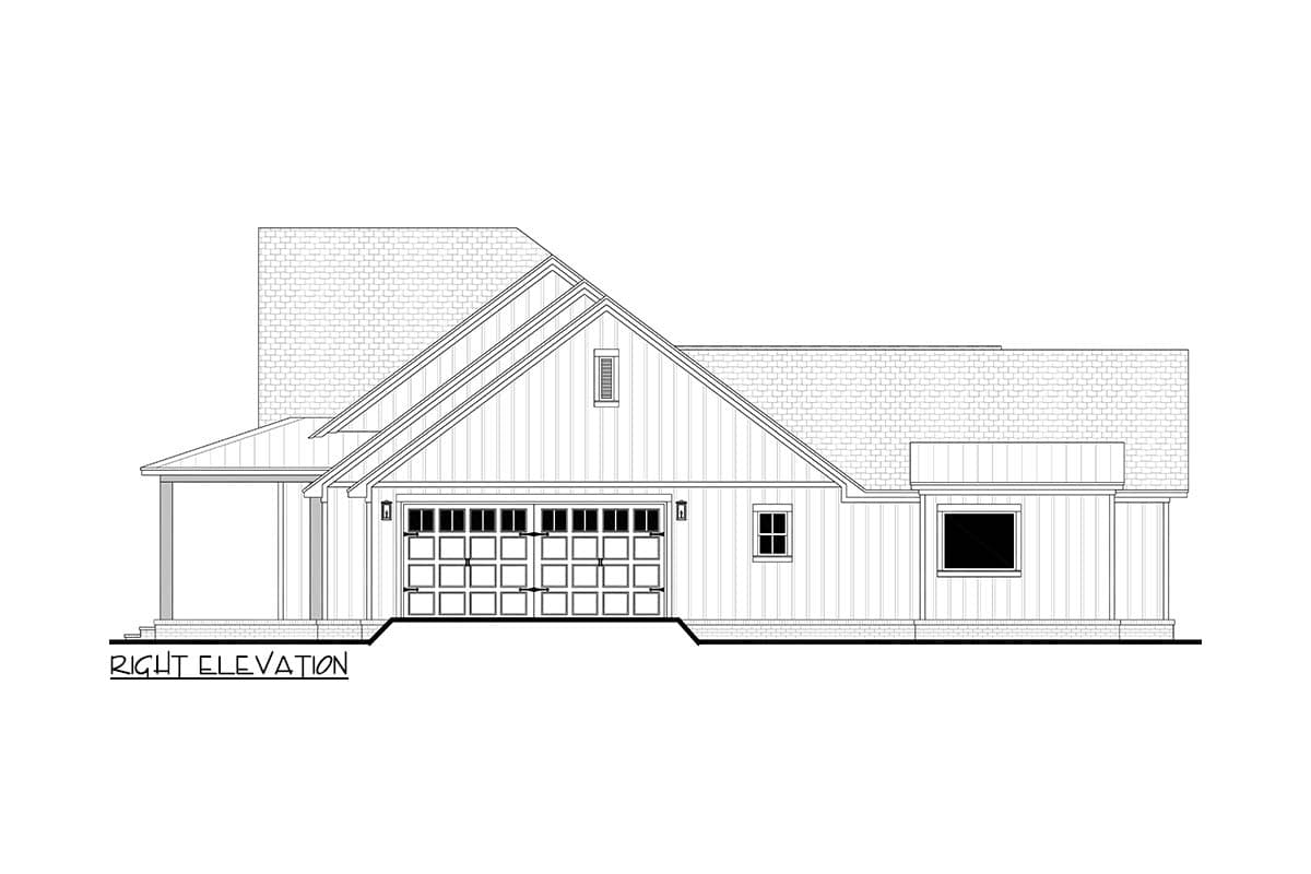 Plan 52048HZ: Charming Southern Farmhouse House Plan with 4 Bedrooms and Expansive Porches - Image #13 - Country, Farmhouse, Southern