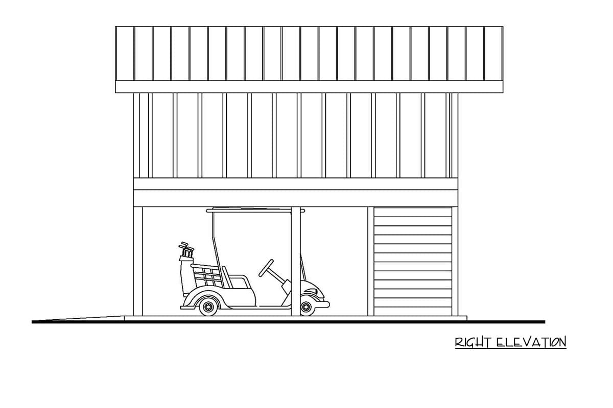 Plan 720189DA: Carport House Plan with Functional Storage Space - Image #4 - Country, Traditional