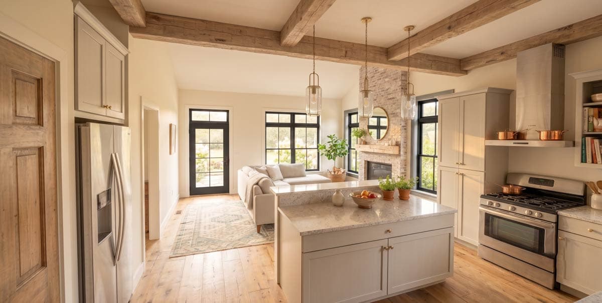 Plan 911075JVD: Charming Modern Farmhouse House Plan with One Bedroom and Porch - Image #3 - Cape Cod, Cottage, Country, Craftsman, Modern Farmhouse