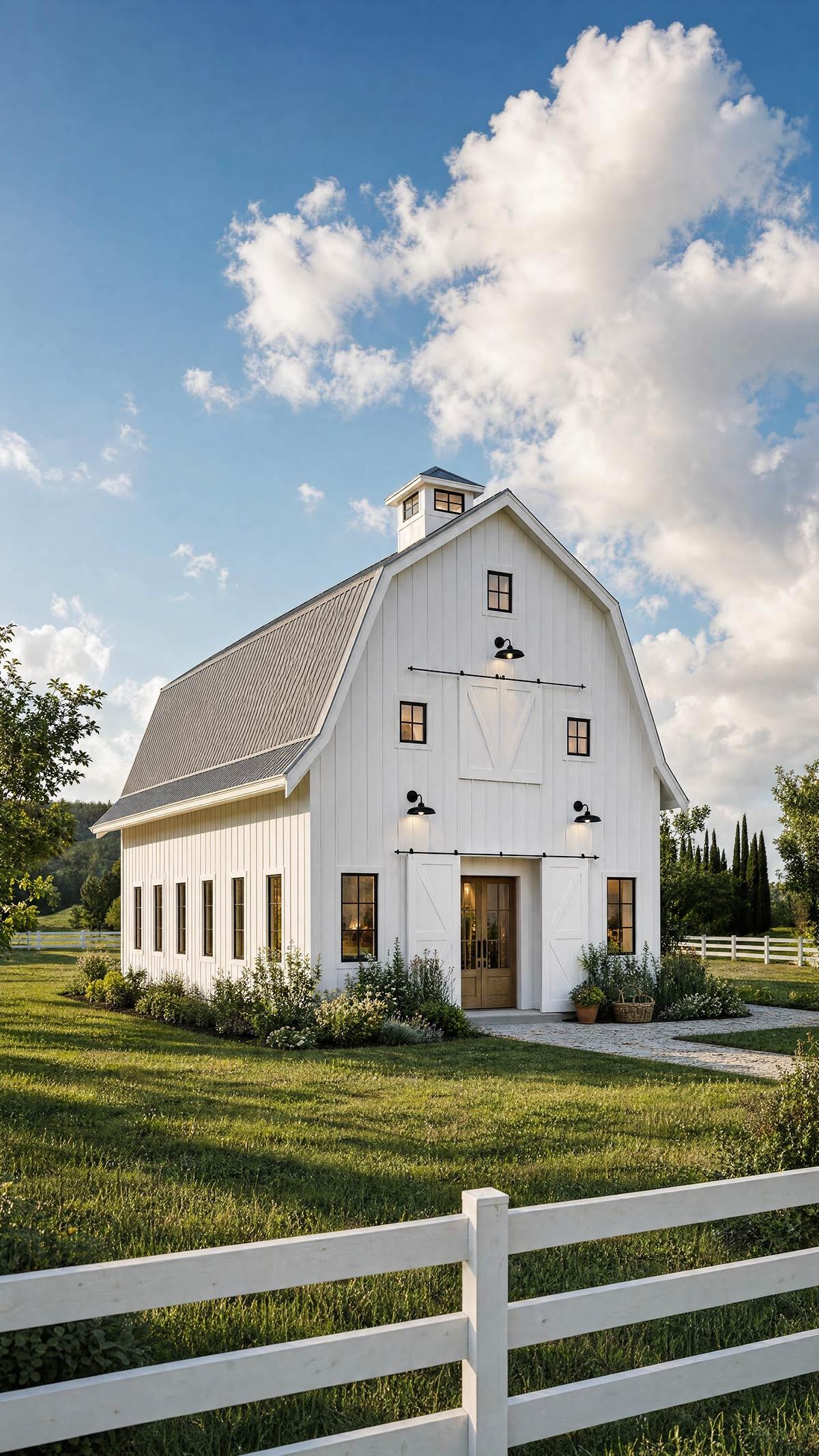 Plan 270133AF: Charming Barn House Plan with Vaulted Master Suite and Loft - Image #3 - Barndominium, Country, Farmhouse