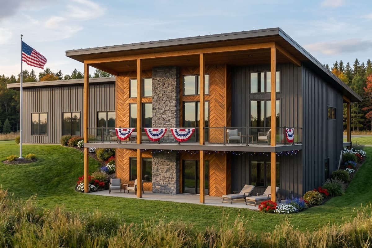 Plan 135431GRA: Modern Mountain House Plan Featuring Three Car Garage and Expansive Decks - Image #8 - Mountain, Transitional