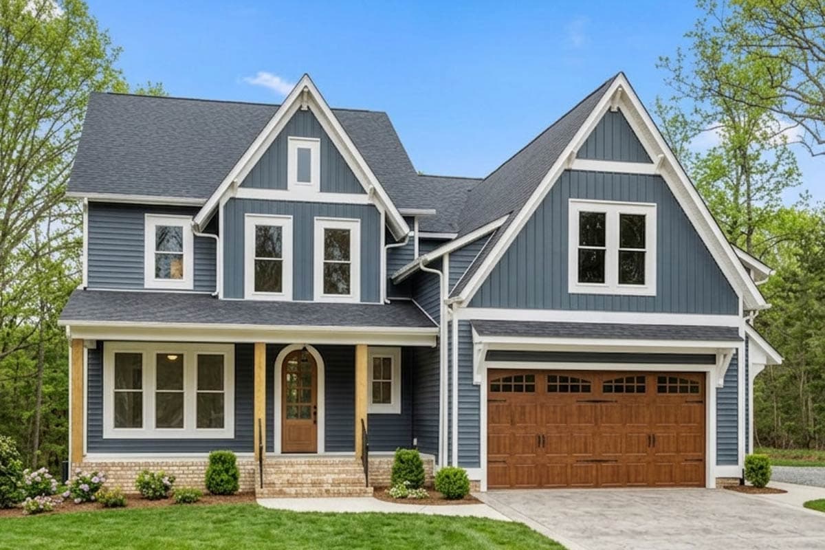 Plan 260035RVC: Modern Farmhouse House Plan with 4 Bedrooms and Spacious Bonus Room - Image #3 - Country, Craftsman, Farmhouse, Modern Farmhouse, Traditional