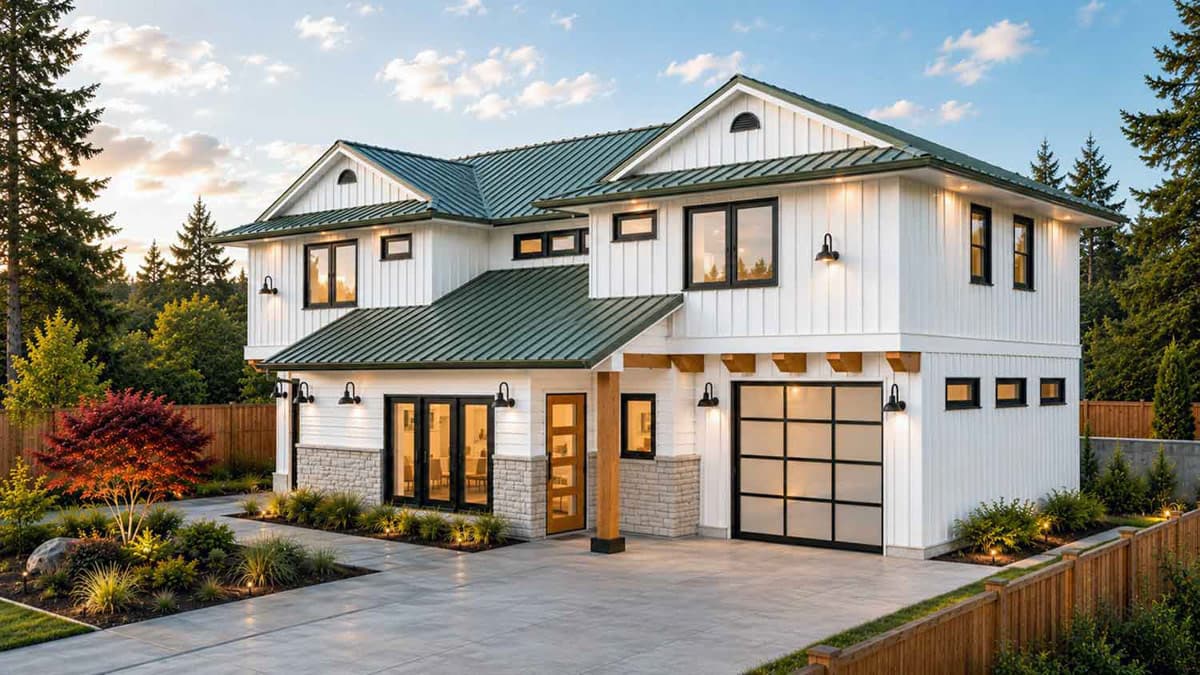 Plan 147073RML: Modern Contemporary House Plan with 3 Bedrooms and 2,248 Square Feet - Image #2 - Contemporary, Modern, Northwest